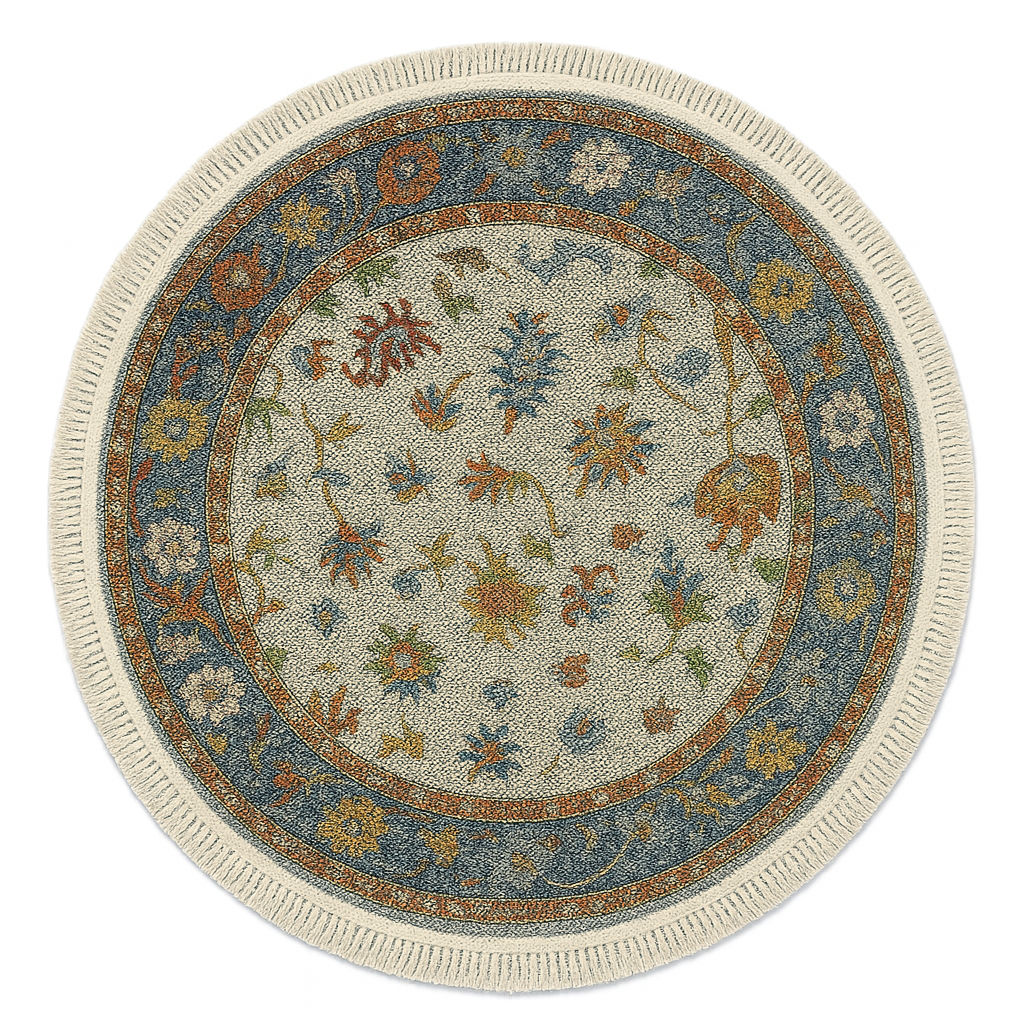 ORALAVIA - Hand Knotted Oushak Carpet